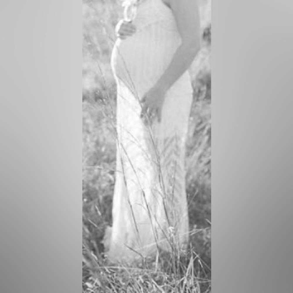 Comes with cream slip!! Free People Cream Maxi Dress